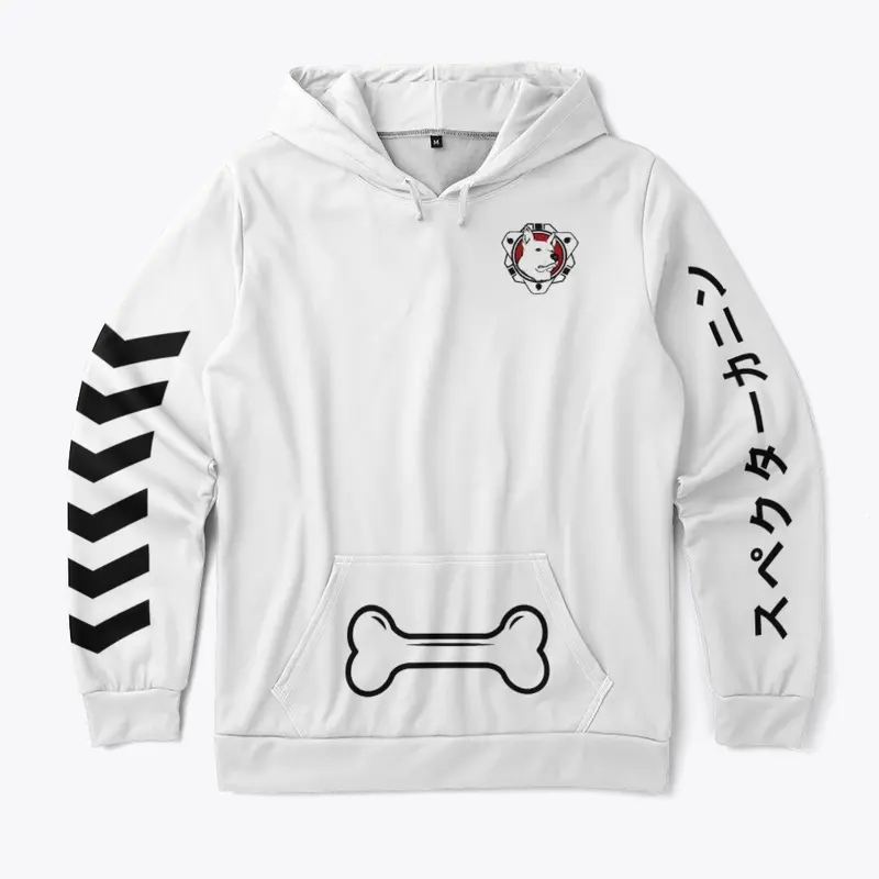 Specter K-9 All Over Hoodie White