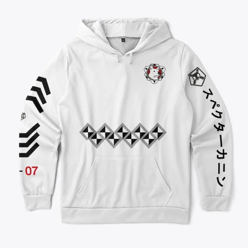 Special Specter K-9 White Hoodie