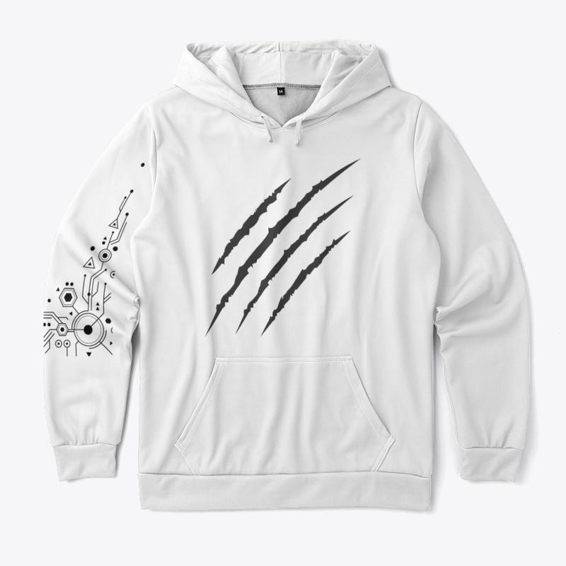 Specter K-9 All Over Hoodie White